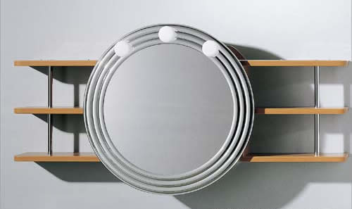 1+1=1的多功能帶鏡擱架