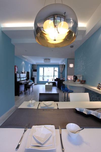 藍(lán)色 都市簡(jiǎn)約設(shè)計(jì)