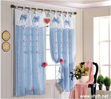 田園風(fēng)客廳窗簾色彩