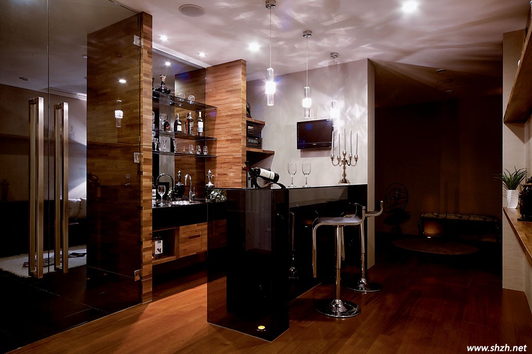 混搭風(fēng)吧臺(tái)區(qū)