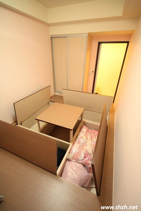 儲物功能強大的榻榻米設計