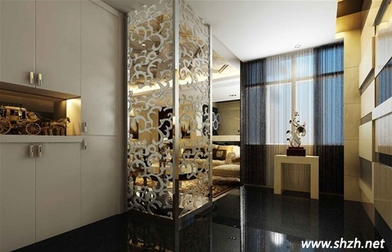 別墅裝修 玄關設計 簡歐新古典