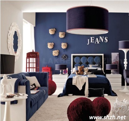 活力男孩臥室設(shè)計 兒童房裝修