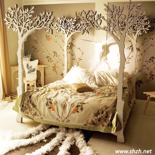自然風情臥室