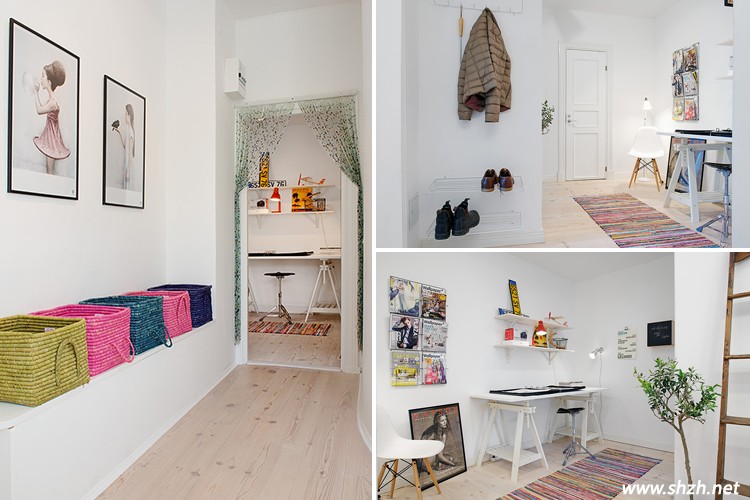 北歐風(fēng)公寓玄關(guān)